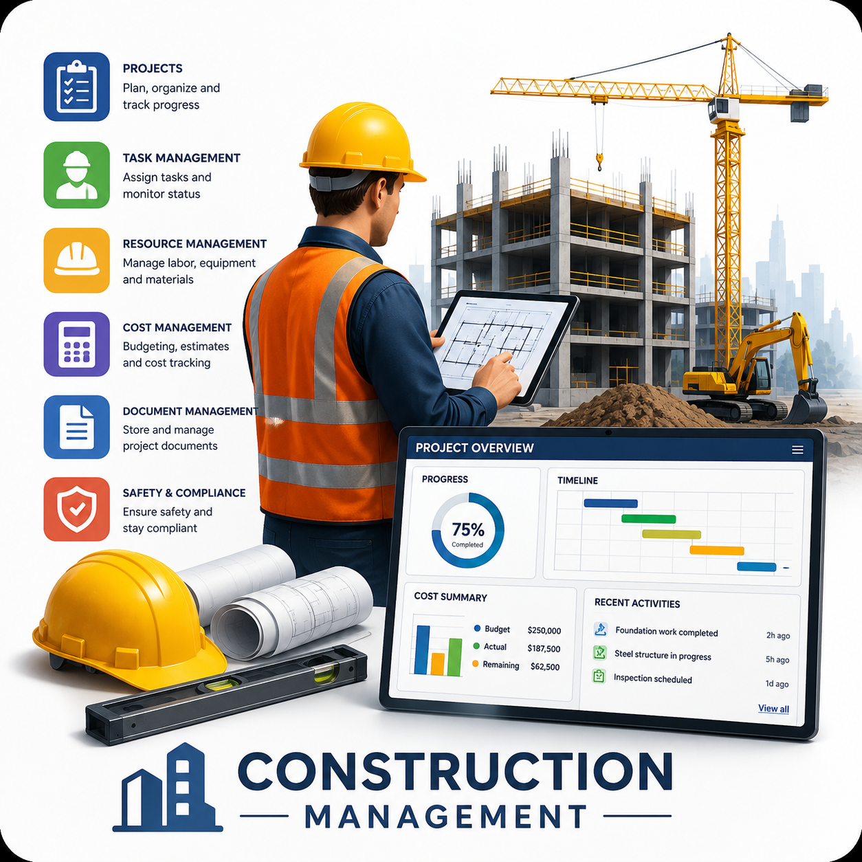 Construction module icon